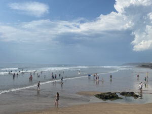 people on beach